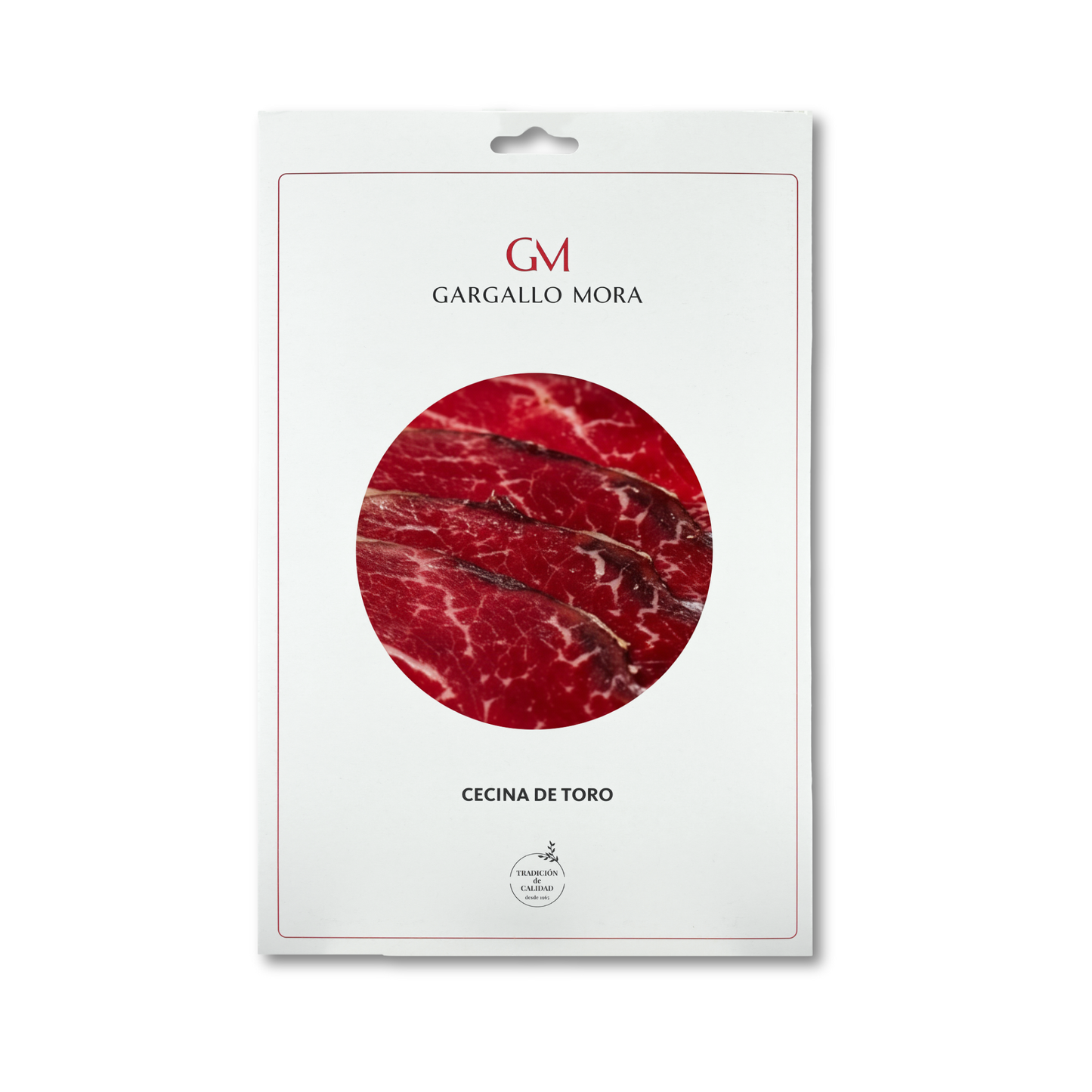 Cecina de toro loncheada