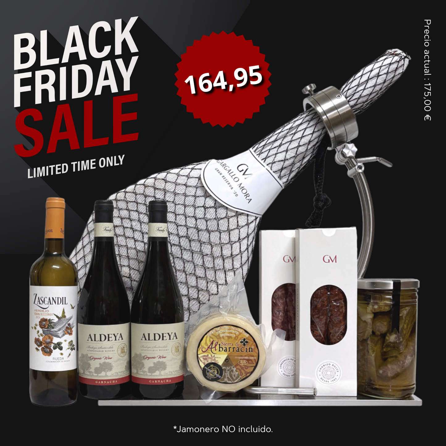 Jamón Gran Reserva +20Meses - Black Friday